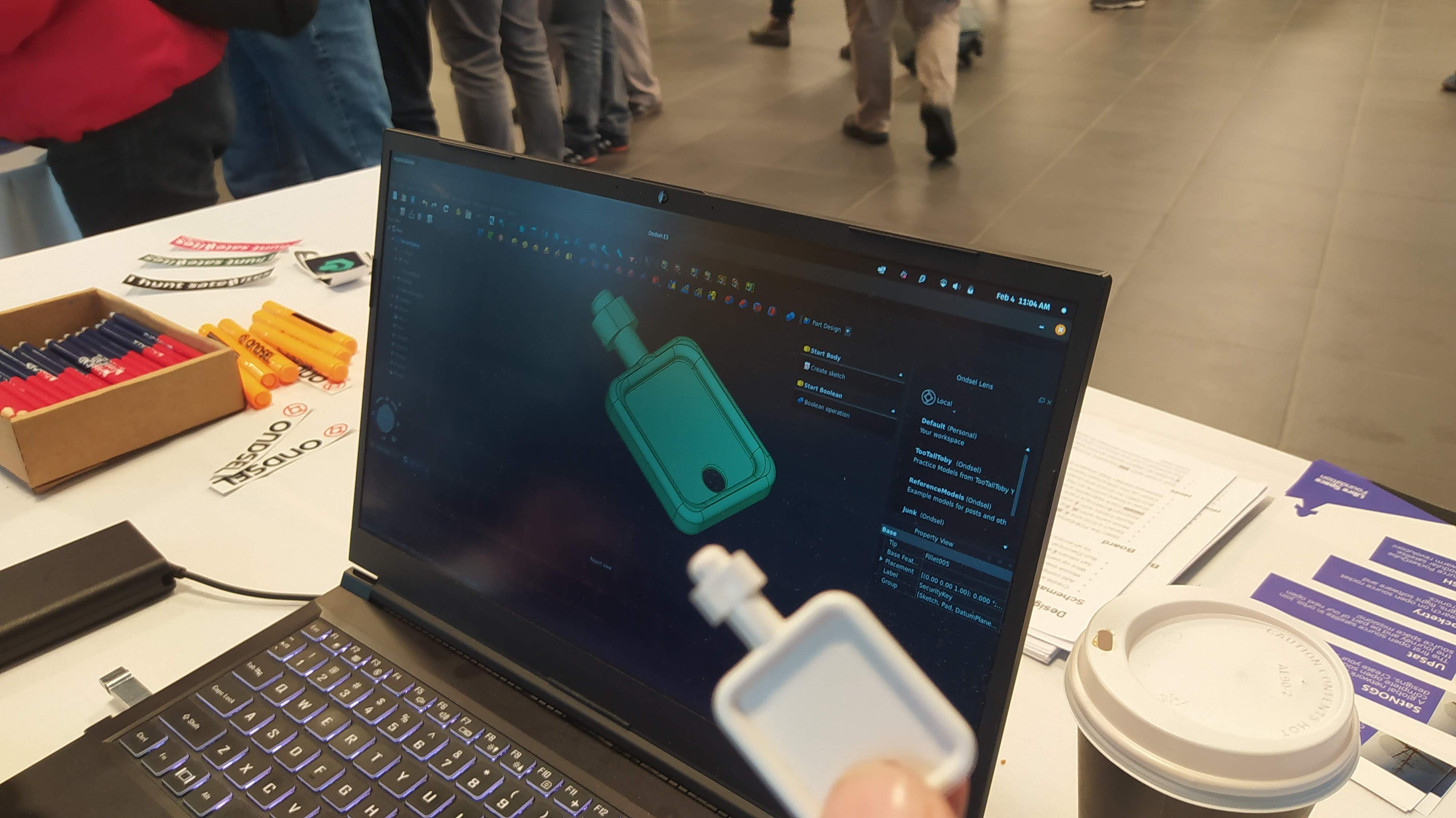 FreeCAD, Ondsel and Prusa Save FOSDEM! 2 FreeCAD, Ondsel and Prusa Save FOSDEM! 2