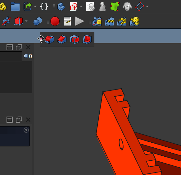 Dragging toolbar Dragging toolbar