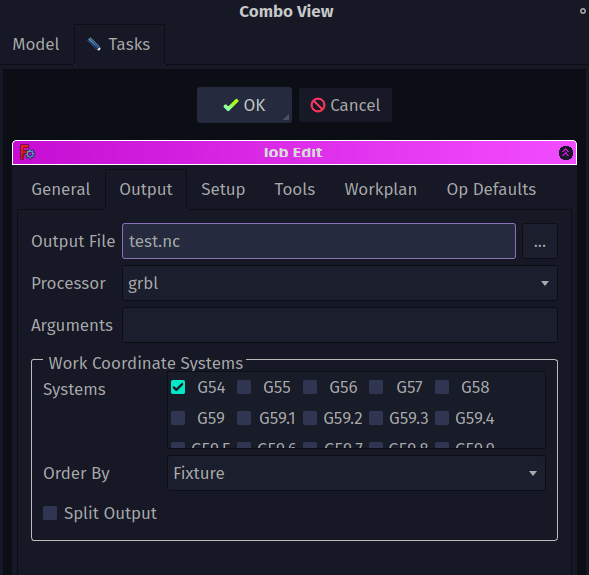 Output postprocessor Output postprocessor