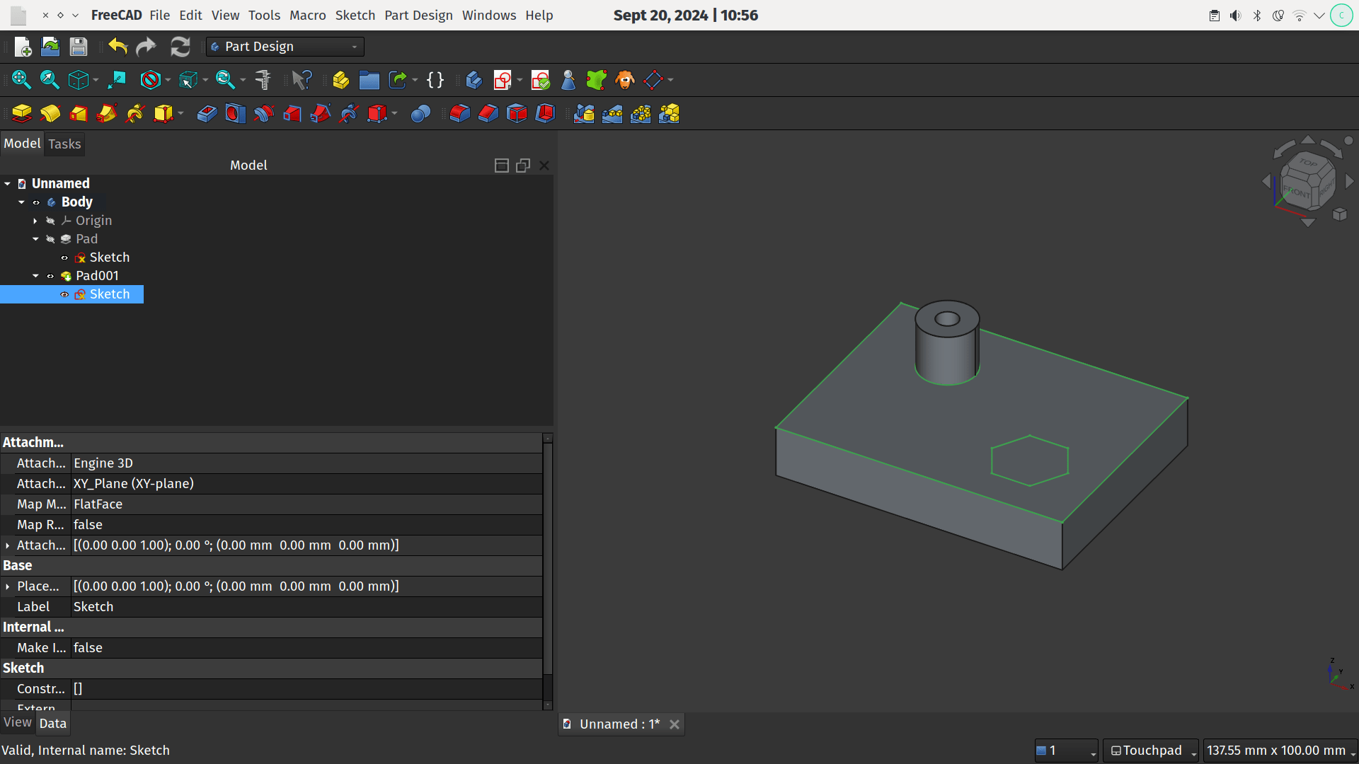 Extrude cylinder Extrude cylinder