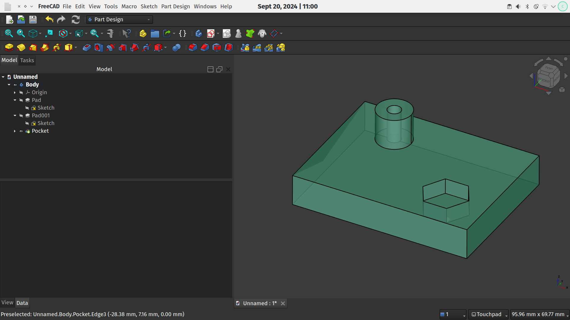 Multi extruded sketch Multi extruded sketch