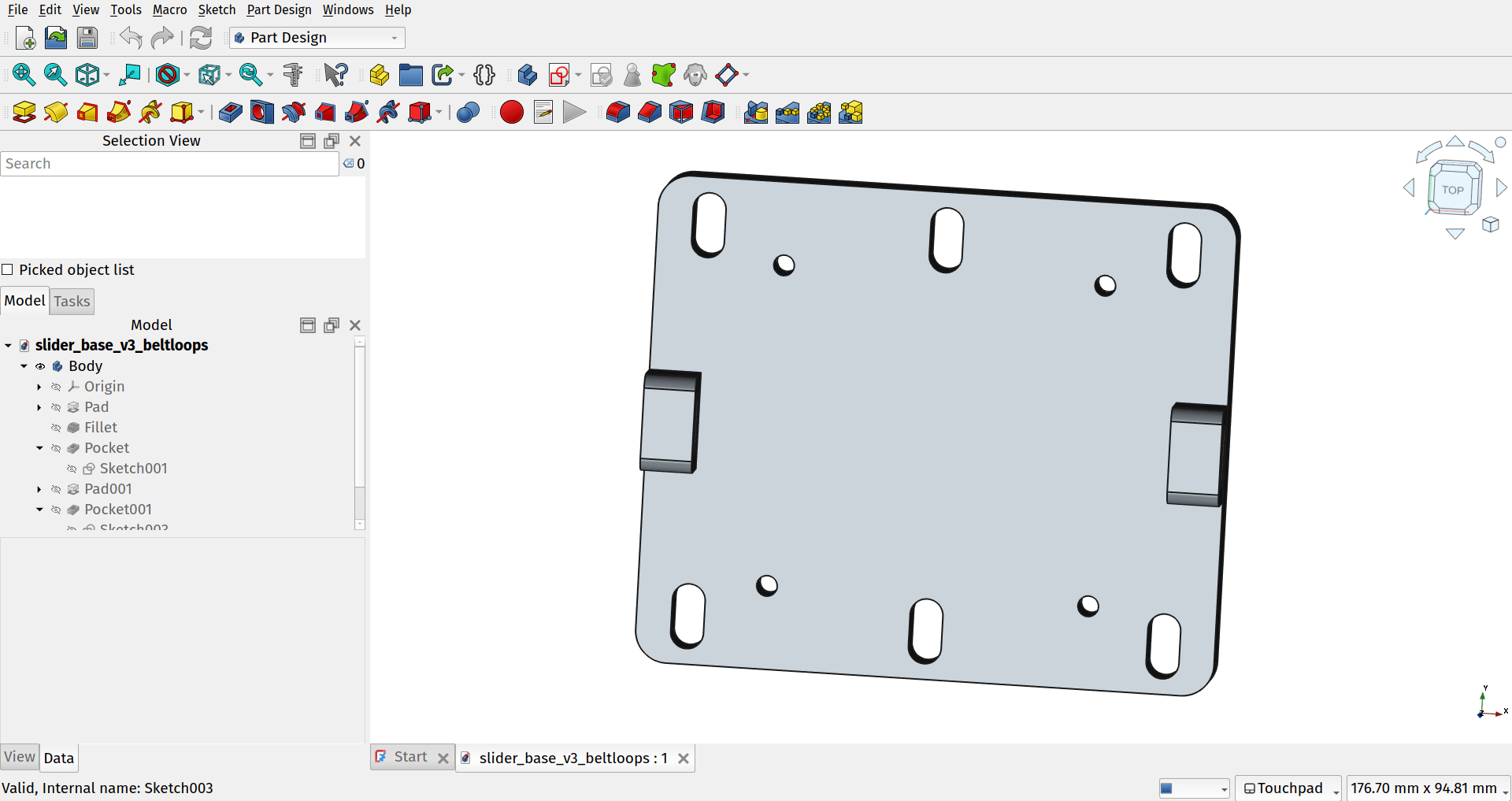Freecad lite theme